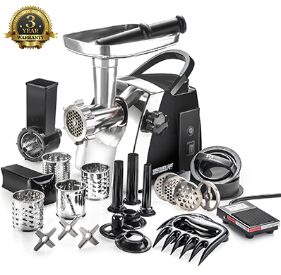 STX Turboforce Cadet Electric Meat Grinder Sausage Stuffer